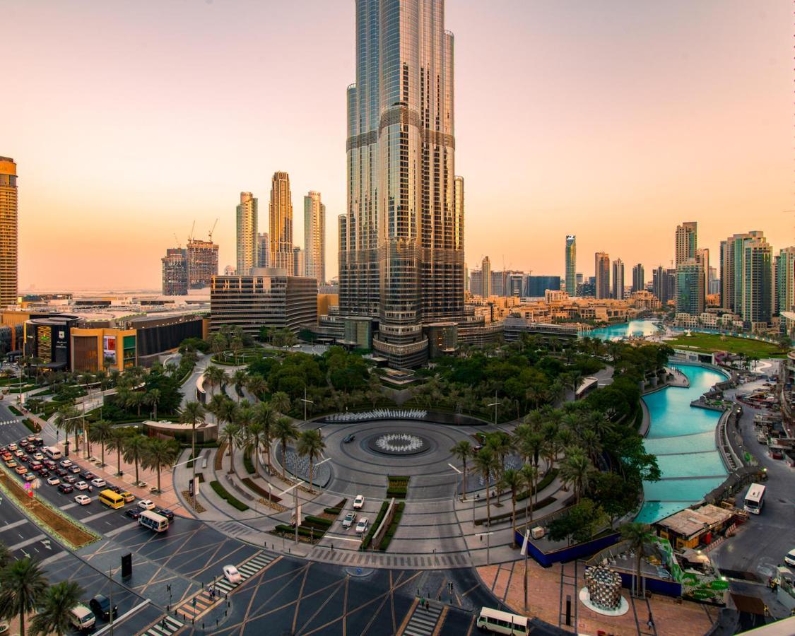 Апартаменти First Class 3Br With Full Burj Khalifa And Fountain View Дубай Екстер'єр фото